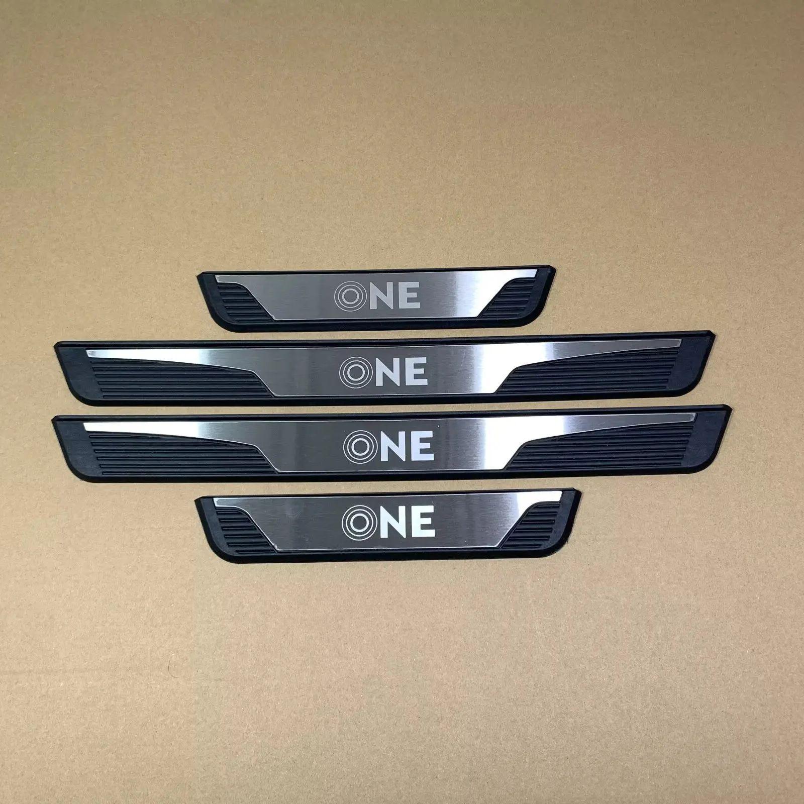For MG ONE 2024 2025 2026 Auto Door Sill Pedal Cover Trims Scuff Plate Protector Sticker Car Styling Accessories