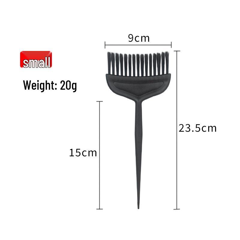 Professional Hair Salon Dye Brush & Bowl Set: Wide Comb for Bleaching, Highlighting & Oil Treatments
