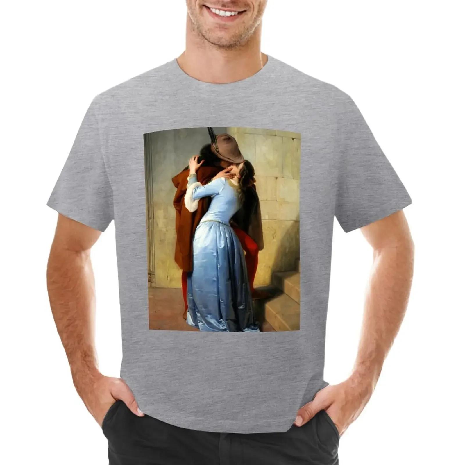

Francesco Hayez The Kiss TShirt customs design your own anime clothes t shirt men S