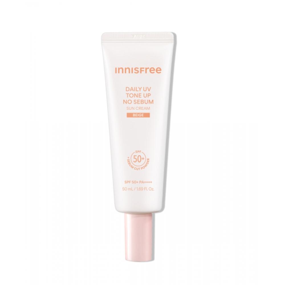 Innisfree Daily Uv Tone Up No Sebum Sun Cream Beige