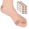 Fersenpflaster-Set High Heels Weich Verschleißschutz Anpassung und Anti-Rutsch Halbe Größe Samtstoff Multifunktional Zufälliges Pflaster