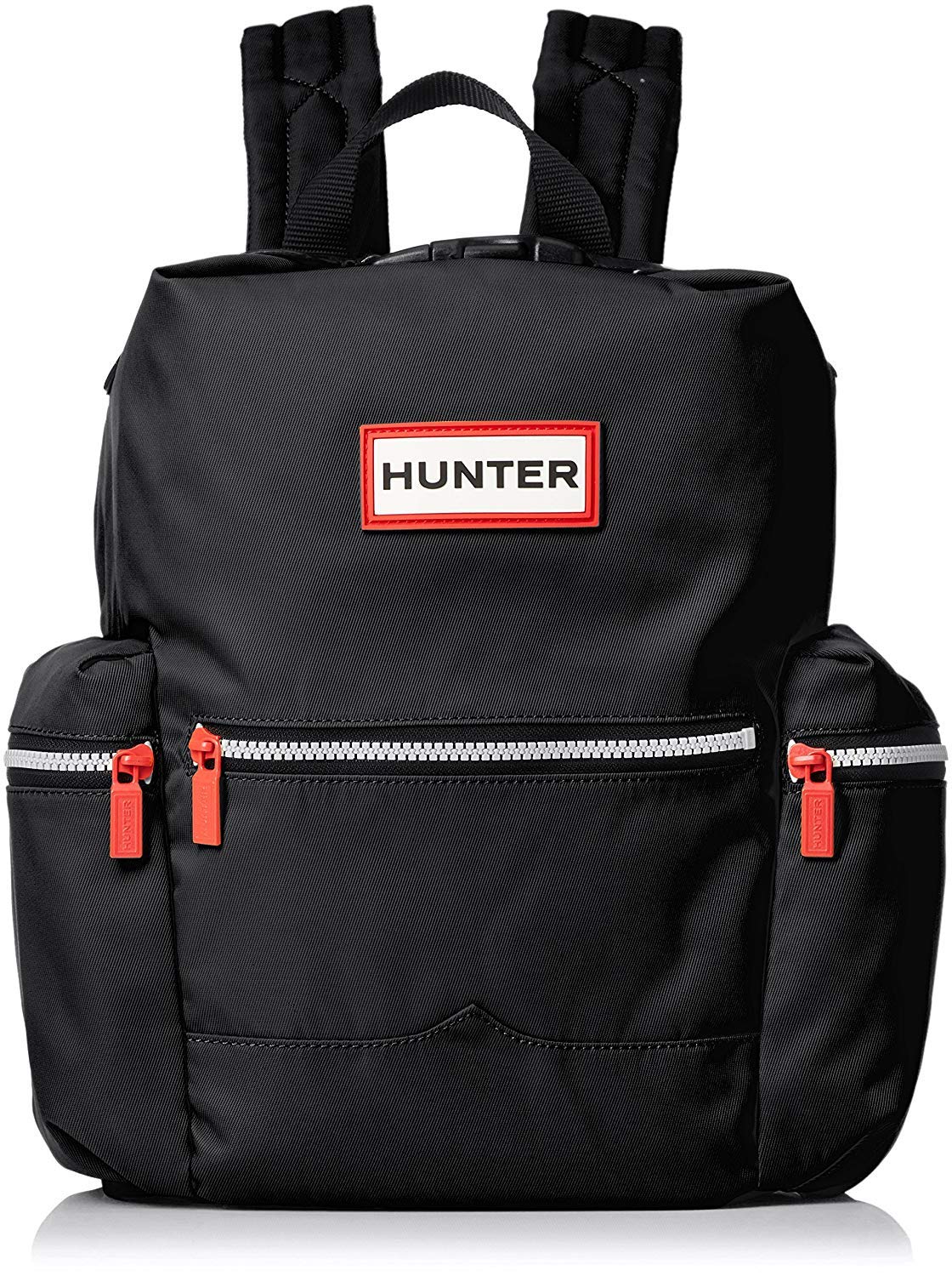 

Hunter Mini Backpack UBB6018ACD with Side Zipper Pocket, Original Backpack, Unisex (1:UBB6018ACD-BLACK-Mini) [Used]