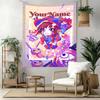 Digital Circus Custom Your Name Wall Decor Tapestry Art For Pet Memorial Birthdaywedding Party Backdrop Family Gift