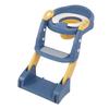 3 In 1 Potty Training Seat with Step Stool Ladder Non Slip Pads PVC Comfortable Toddler Potty