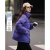 Demana Women's Lightweight Retro Stand Collar Duck Down Puffer Jacket