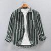 Men's Z221 Striped Long Sleeve Casual Shirt