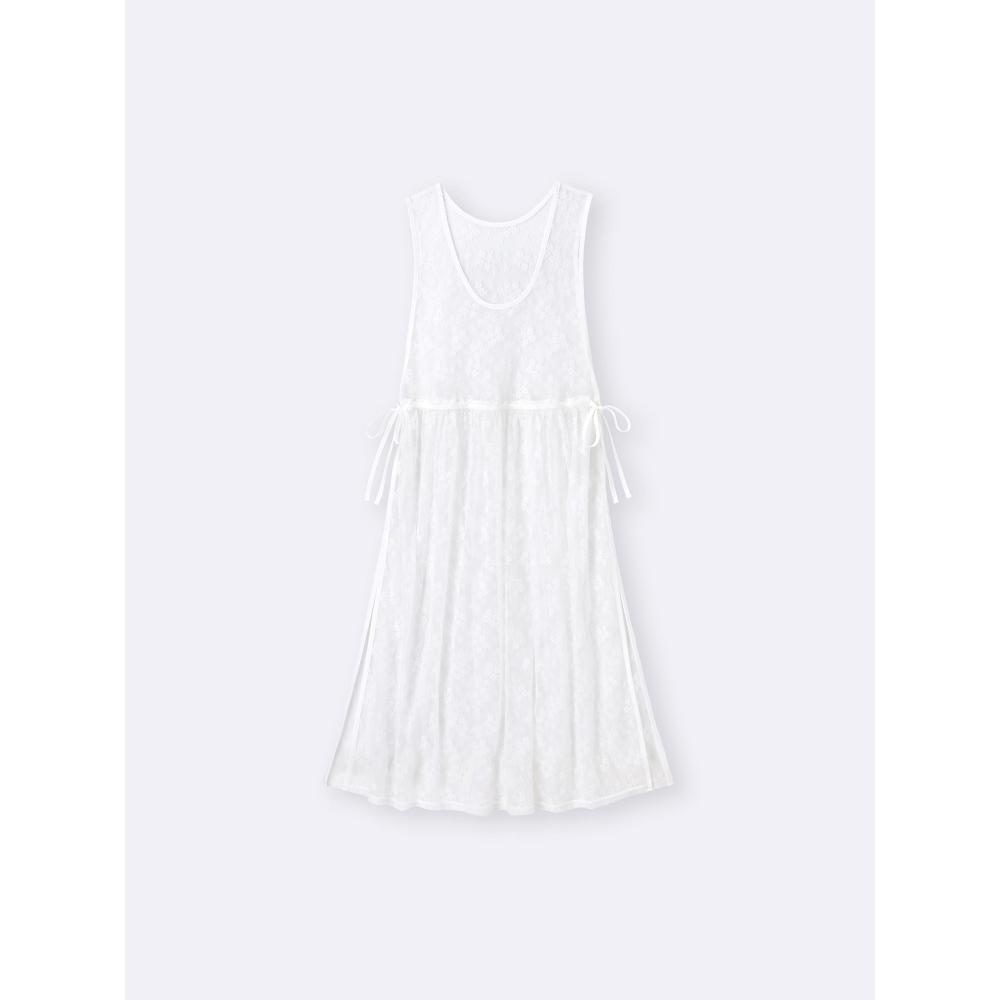 GU by Uniqlo Lace Tulle Dress Sleeveless +e  buy the best products in the  Ayzeze online store