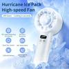 Refrigeration Ice Packs Handheld Small Fan for Charging Long Battery Life Large Capacity Portable High Wind Power Handheld Fan