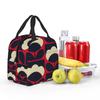 Orla Kiely Flower Scandinavian Geometric Style Insulated Lunch Bags for Camping Travel Waterproof Cooler Thermal Lunch Box