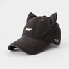 Cute Cat Ears Baseball Cap Cotton Taizhou Wenling Hat Women's Spring and Summer Casual Sunscreen Sunshade Cap