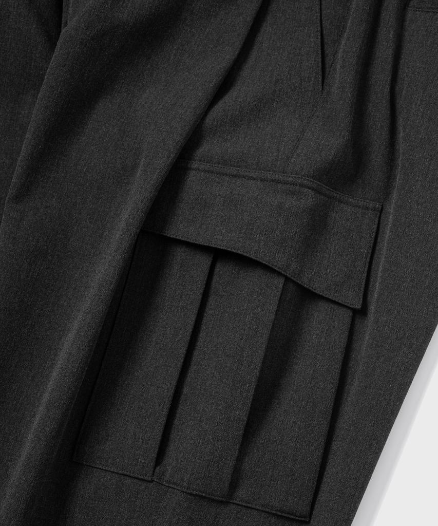 NONBLANK Cargo Slacks_Charcoal Grey
