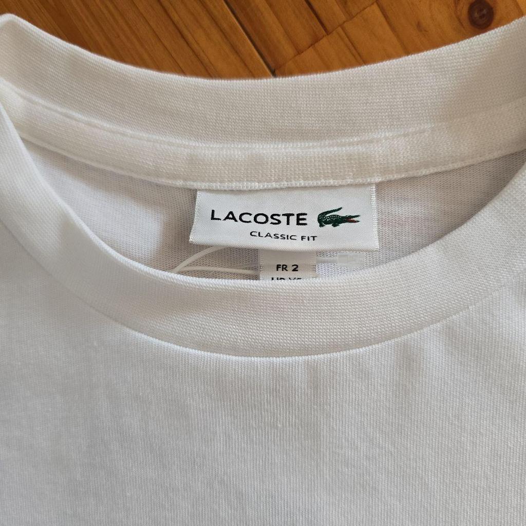 Used LACOSTE Outline Clock One Point T-shirt FR2