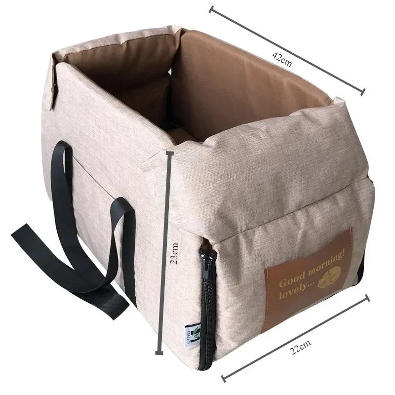 

Pet Bag Outdoor Car Dog Travel Bag Protection Belt Breathable Storage Boxs Simple Large Capacity Storage Pocke Easy To Clean