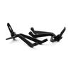 Motorcycle Rear Passenger Footpegs Kit For Street Triple 765RS 765R 765 RS 765 R Moto2 2020-2025 Foot Rest Bracket Full Set 2024
