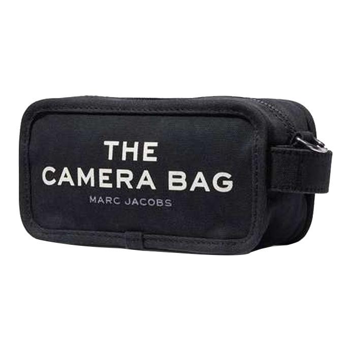 Marc Jacobs Adjustable Detachable Shoulder Strap Canvas Crossbody Bag Women bags Black M0017040-001