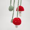 Handmade Sunflower Car Mirror Hanging Ornaments Unique Car Interior Decoration Upgrades Set of 2 for Interior Designs