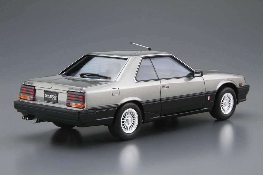 Aoshima Bunka Kyozai The Model Car Nissan DR30 Skyline HT2000 Turbo Intercooler Scale Plastic Model (AOSHIMA) RS/X '84 1/24