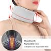 Soft Silicone Neck Support Adjustable Neck Support Cervical Neck Protector for Sleep Relief Neck Pain Breathable Neck Support