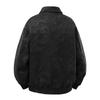 Men's Plus Size Retro Suede Velvet Jacket - Oversized Maillard Coat Spring 2025
