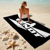 1Pc Fendt Logo Beach Towel, Quick Dry, Multi-Use for Beach Pool Gym Yoga Home Travel, Christmas, Halloween, Xmas Gift M928834