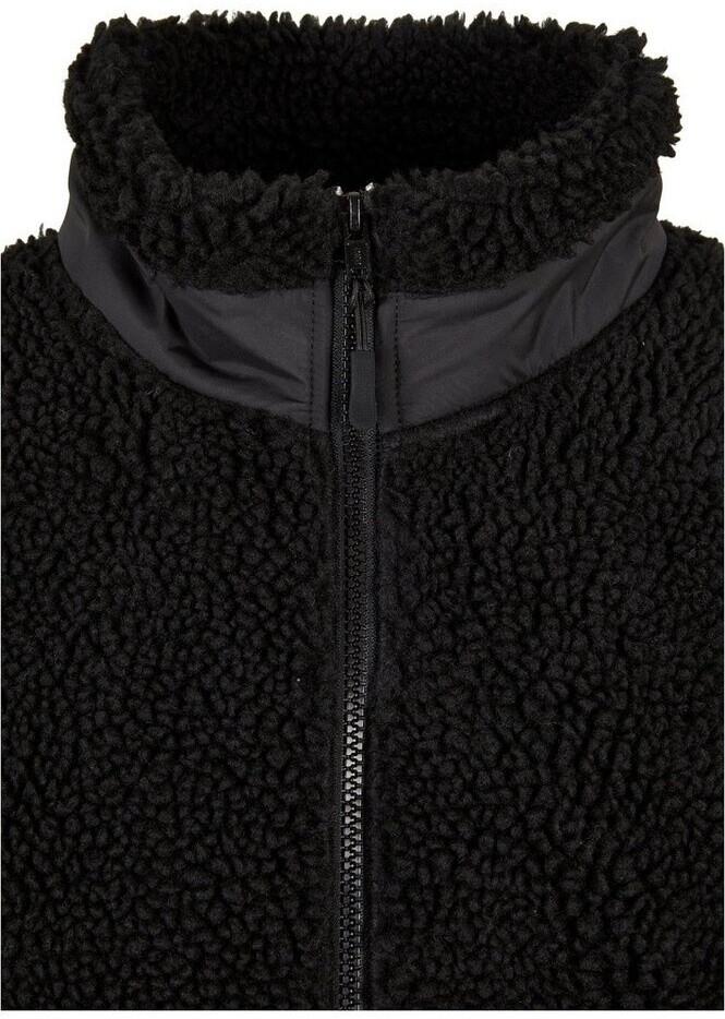 Демисезонная куртка Urban Classics Basic Sherpa Jacket schwarz