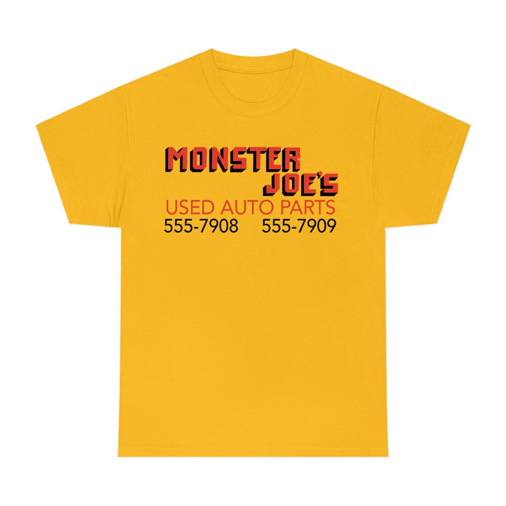 Monster Joe#039;s Used Auto Parts Men#039;s Yellow Size S3XL Unisex T-Shirt XXXXL