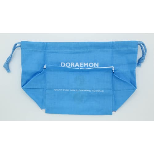 OSK Lunch Bag, Lunch Drawstring Bag, Lunch Belt, Doraemon Drawstring Bento Bag, Made in Japan, KB-1