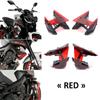 MT-09 2017- Motorcycle Parts Side Downforce Naked Spoilers Fixed Winglet Fairing Wings For Yamaha MT09 MT 09 SP 2018