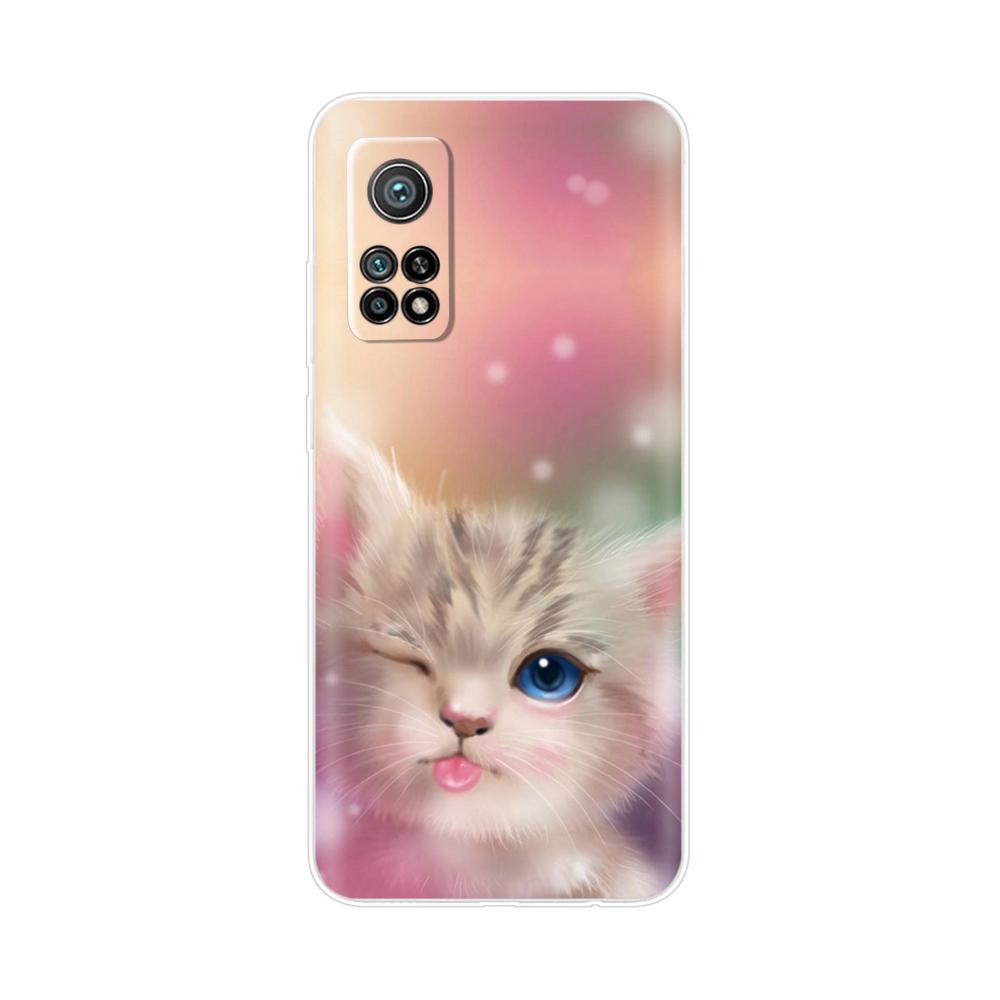 Etui na Xiaomi Mi 10T Pro Odporne na wstrząsy Tylne Etui na Telefon Pokrowiec Na Xiaomi 10T mi10T 10 T pro Etui 6.67" Silikonowe Przezroczysty Zderzak