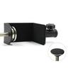 Professional Table Mount Clamp Arm Stand with Adjustable Screw Anti-scratch Sponge Pads Metal Table Mounting Clamp