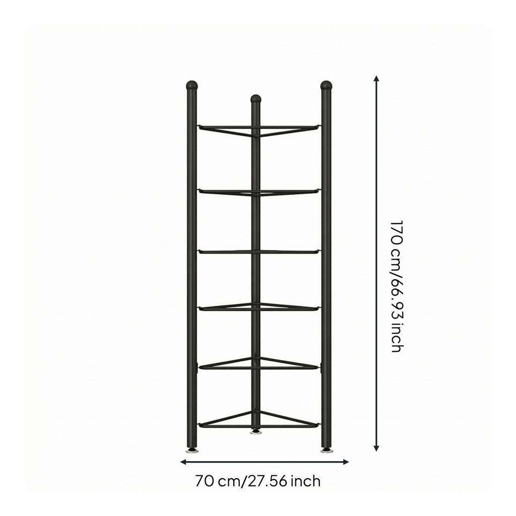 Metal Ball Storage Shelf Freestanding Exercise Rack for Home Gym