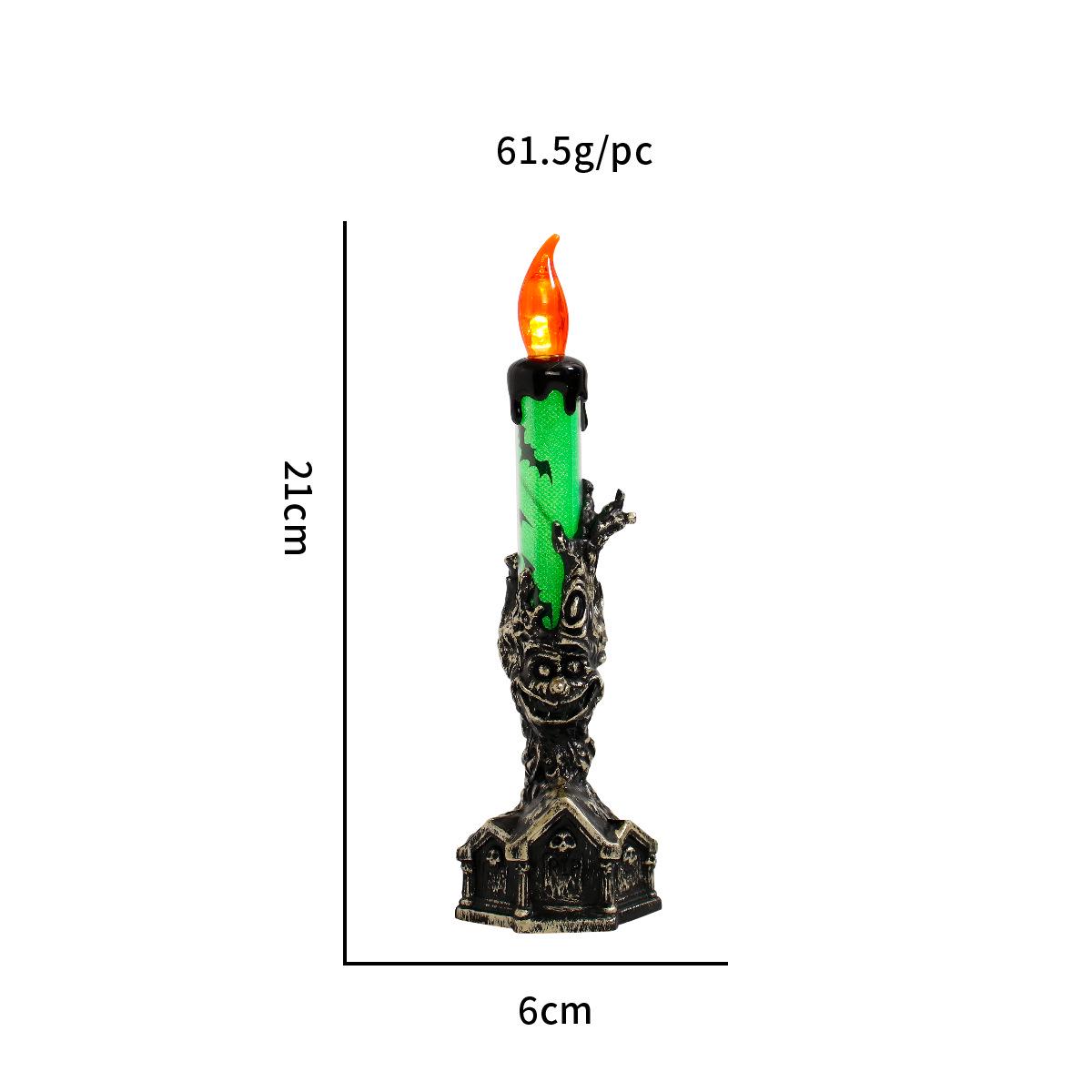 

Подсвечник в виде руки призрака на Хэллоуин: Жуткая настольная лампа и креативное украшение в виде руки скелета