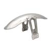Chrome Metal Motorcycle Front Fender Mud Guard Cover Protector for CG125 250 Cafe Retro Modification