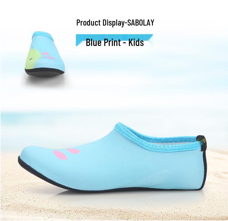 Sharkbao Lai Multicolor Diving Socks: Men's & Women's Anti-slip Snorkeling and Beach Socks Shoes
