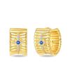 Women's 925 Silver Classic Gold Pearl Inlaid Earrings Elegant Suitable For Engagement Wedding Party Exquisite Jewelry