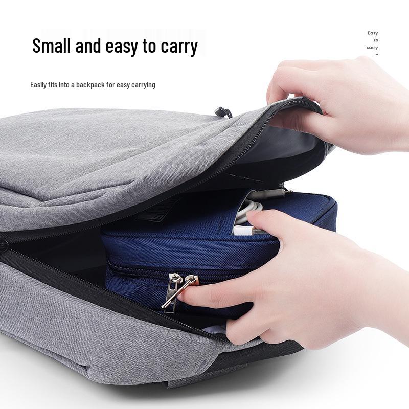 Portable Digital Storage Bag for Earphones, Charger, USB Cords & Accessories