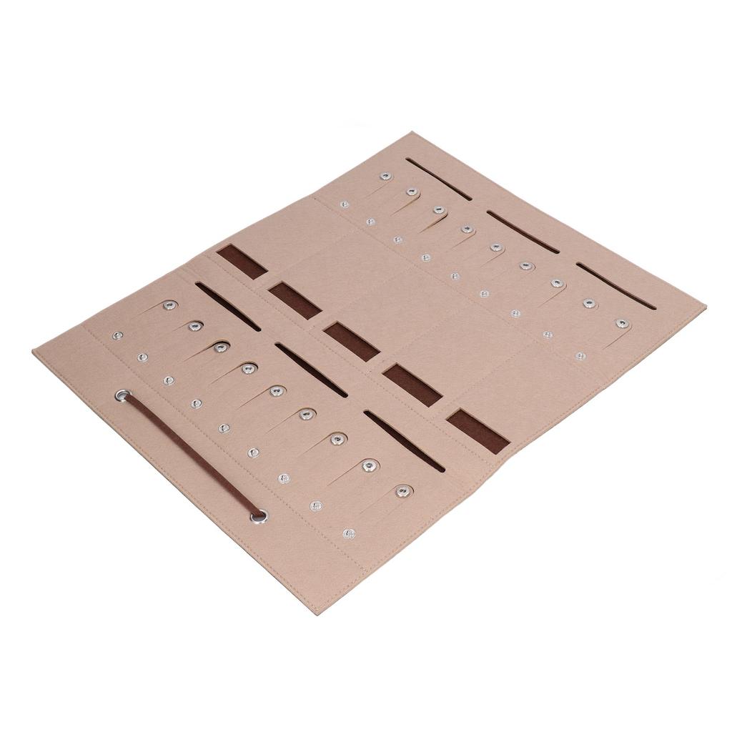 Zonnebril Opbergruimte Grote Capaciteit Duurzaam Draagbaar Eenvoudige Stijl Opvouwbaar Praktisch Lichtgewicht Hangende Organizer