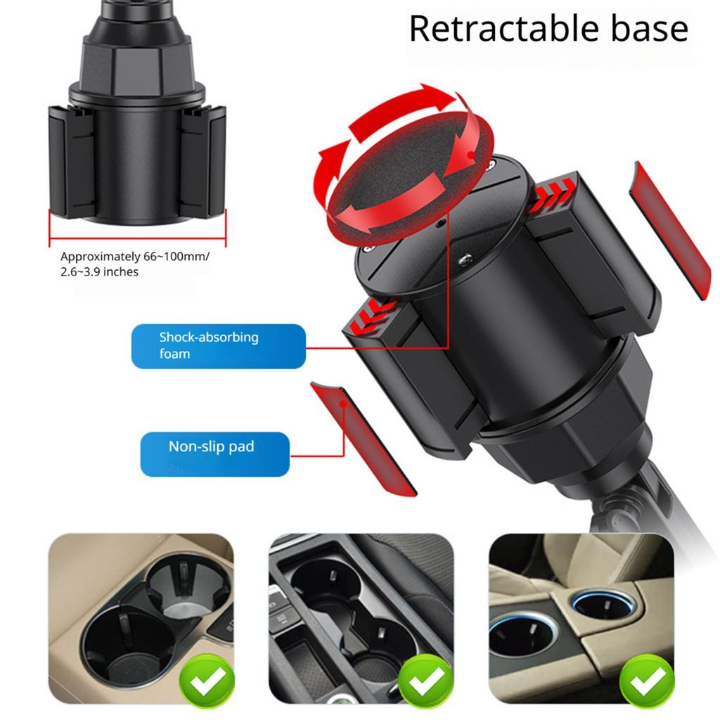 USB Powered Car Fan 3 Powerful Speeds Adjust With 360 Degree Rotating For Travel Car