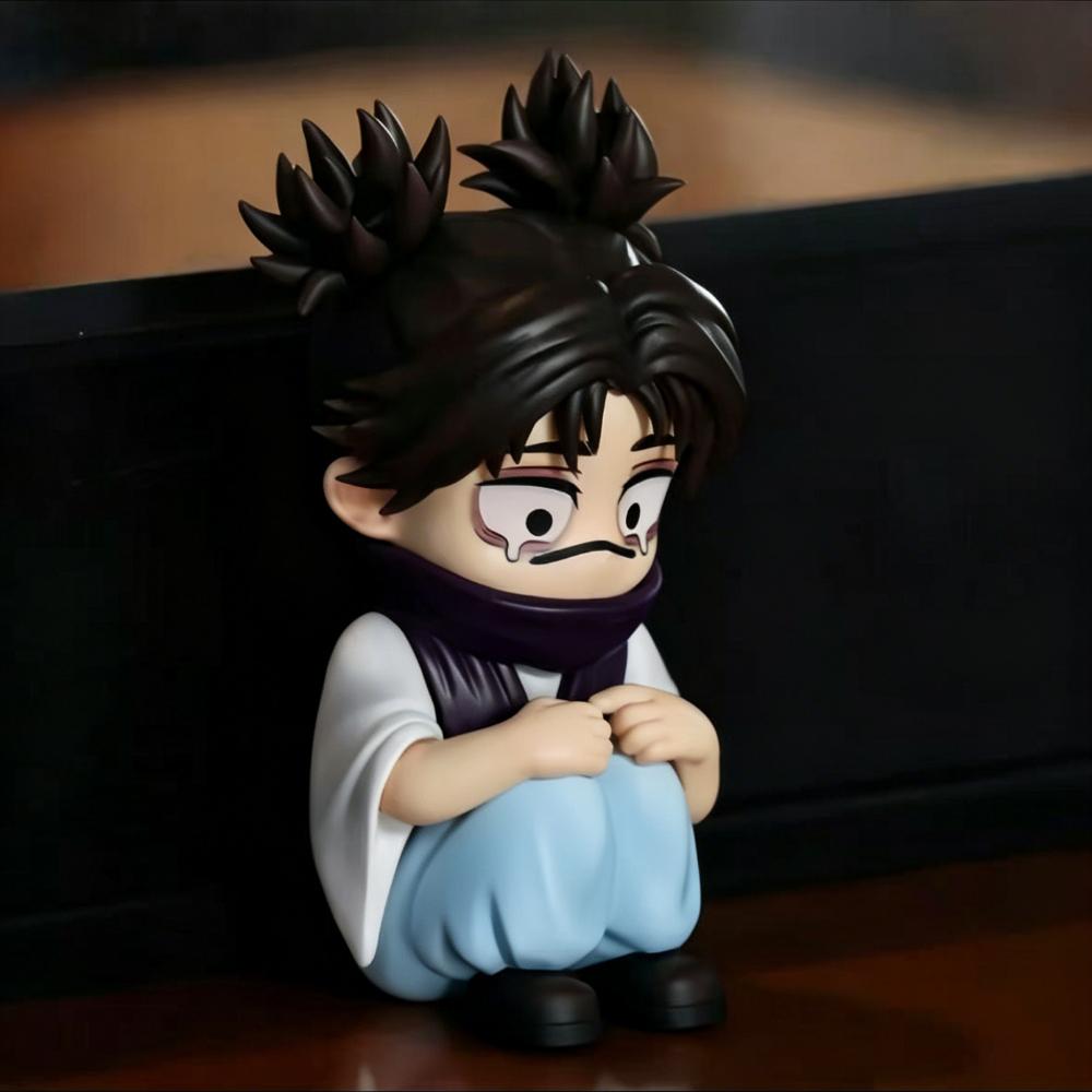 In Stock Jujutsu Kaisen Q Version Crouching Crying Choso Anime Figure Desktop Decoration Toy Gift For Anime Lover Model Pvc Doll