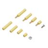 Industrial Grade Standoffs Screws Nuts Brass Hex Screw Nut Assortment Kits Suitable for Board Raspberry Motherboards