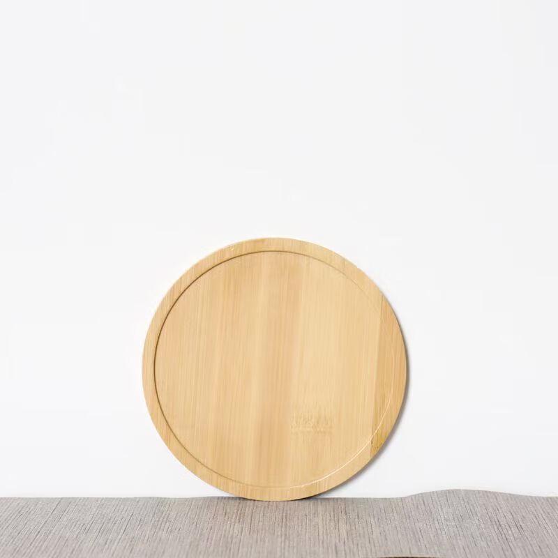 UD Bamboo Wood Round Serving Tray
