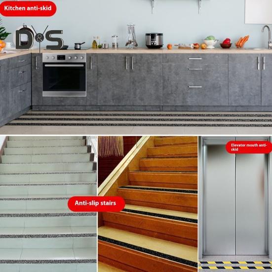 Bandă adezivă antiderapantă, rolă, tracțiune mare, impermeabilă, aplicare largă, instalare ușoară, bandă antiderapantă pentru scări interioare și exterioare, bandă adezivă pentru scări