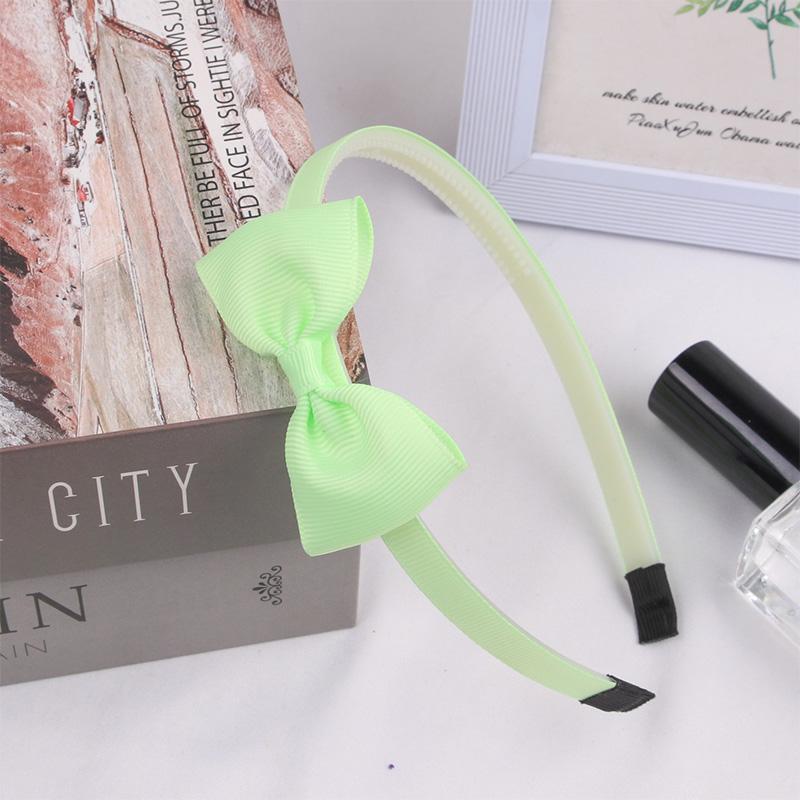 1PCS Cute Solid Color Ribbon Hair bands for Baby Girls Bows summer Headband for girls Kids Fashion Hair Aceessories  FDr10