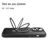 Integrated Magnetic Ring Phone Stand Holder Case Shockproof Ring Protection Case Camera Phone Cover Protector for