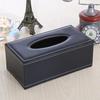 Minimalist Leather Tissue Box