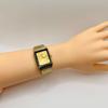 Used RADO QZ Rado Diamond Star 121.9521.3 Square Gold Dial