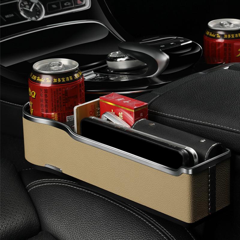 Auto Aufbewahrungsbox Sitzritze Auto Naht Aufbewahrungsbox Multifunktional Laden Aufbewahrungsorganizer Innenausstattung Verstauen Aufräumen