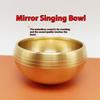 Messing Sangskål Sanskrit Yoga Meditasjon For Lyd Håndlaget Helbredelse Stresslindring Buddha Mindfulness Instrument