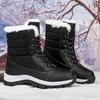 Women's High-Top Winter Snow Boots - Thickened, Velvet Warm, Mid-Tube, Large-Size Cotton Short Boots