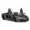 WELLY Diecast 1/24 Model Car Lamborghini Aventador LP700-4 Race Car Sports Car Metal Alloy Toy Car for Children Gift Collection